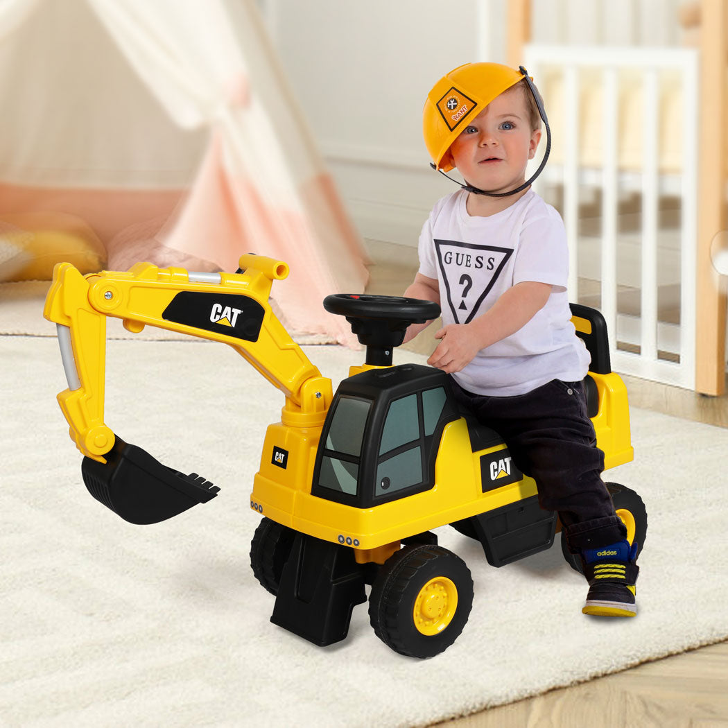 Kids ride on excavator-1942353657727160326
