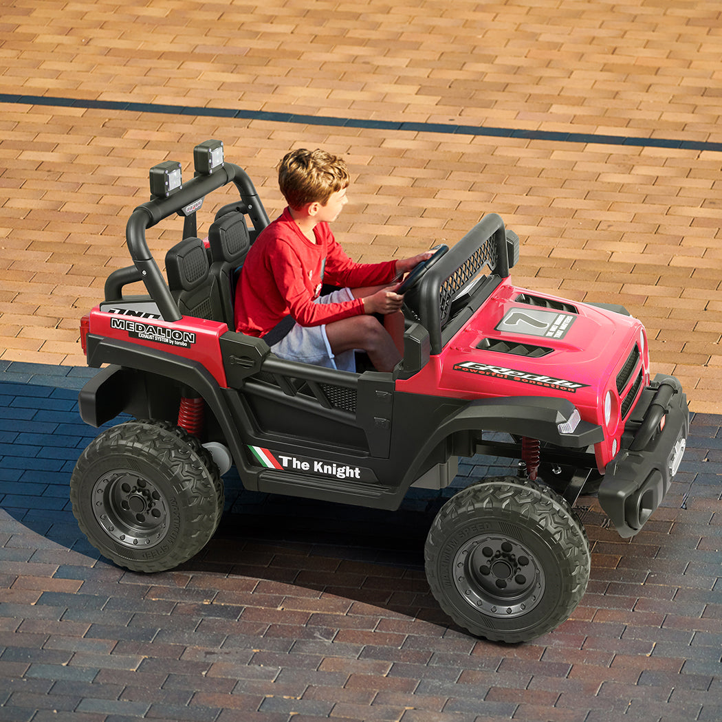 BoPeep Kids Ride On Car Electric Jeep Red-1942353272929128454