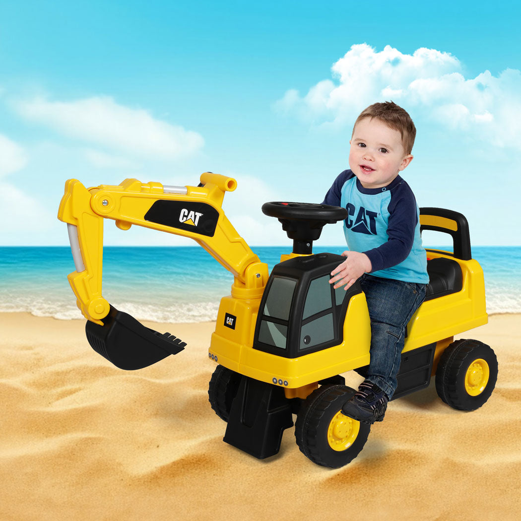 Kids ride on excavator-1942353657727160327