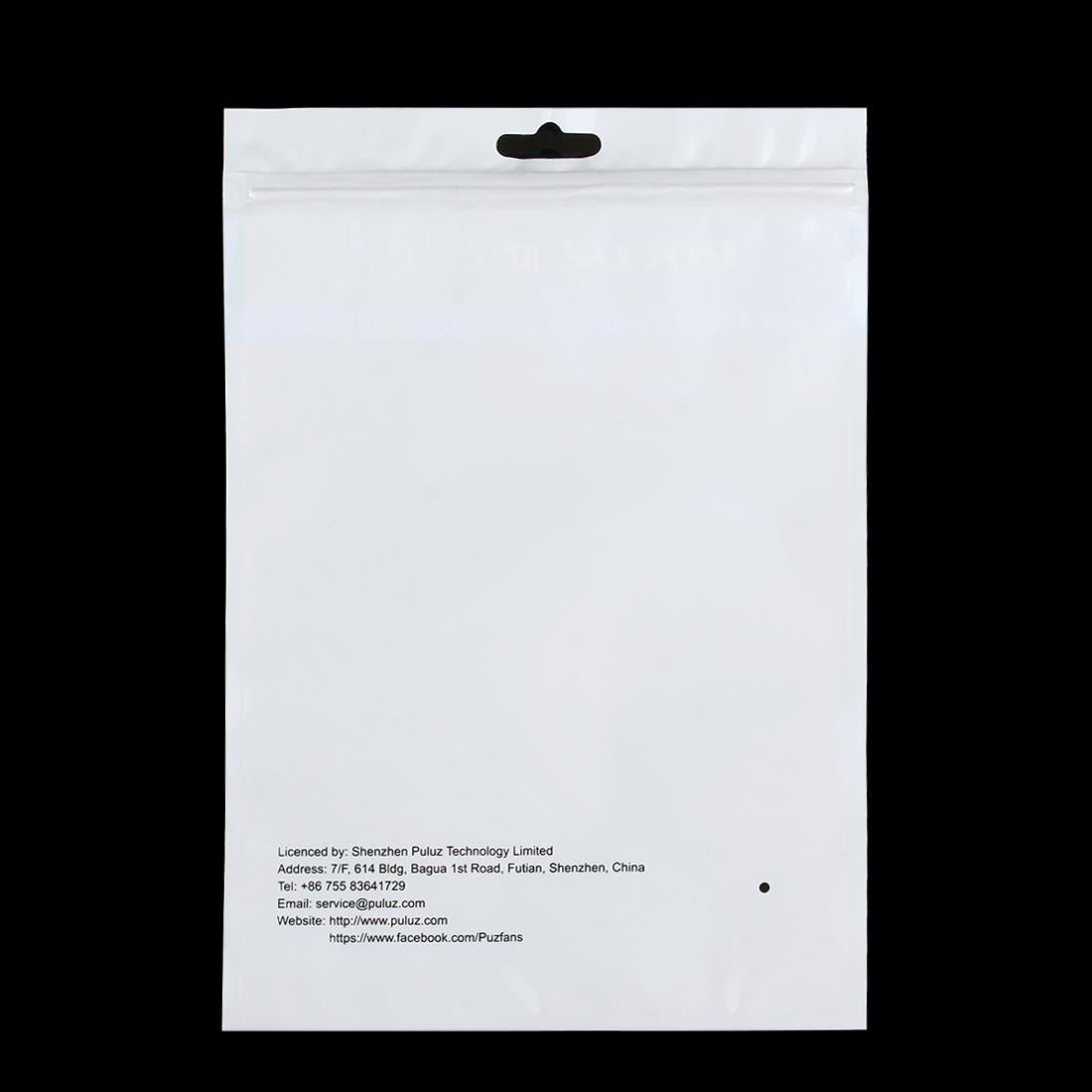 10 - Pack Clear Front Pearl Jewelry Zip Lock Bags With Hang Hole - 25.8Cm X 18Cm Size - 1 Toy Chest Australia 2
