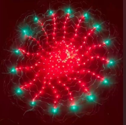 Samland Led Round Circle Wave Effect Fairy Light for Christmas Decoration - 256CL