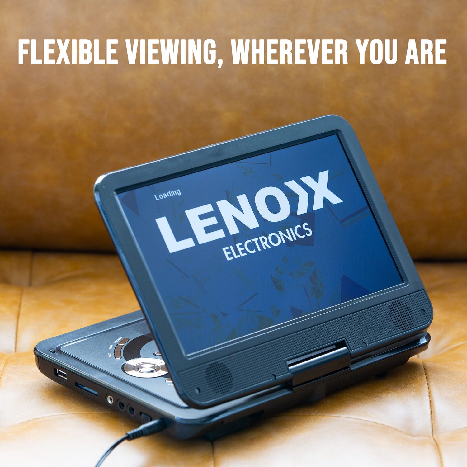 10.1" Portable DVD Player w/ 270 - Degrees Swivel - Screen & Rechargeable - 9324008015028 Toy Chest Australia 2