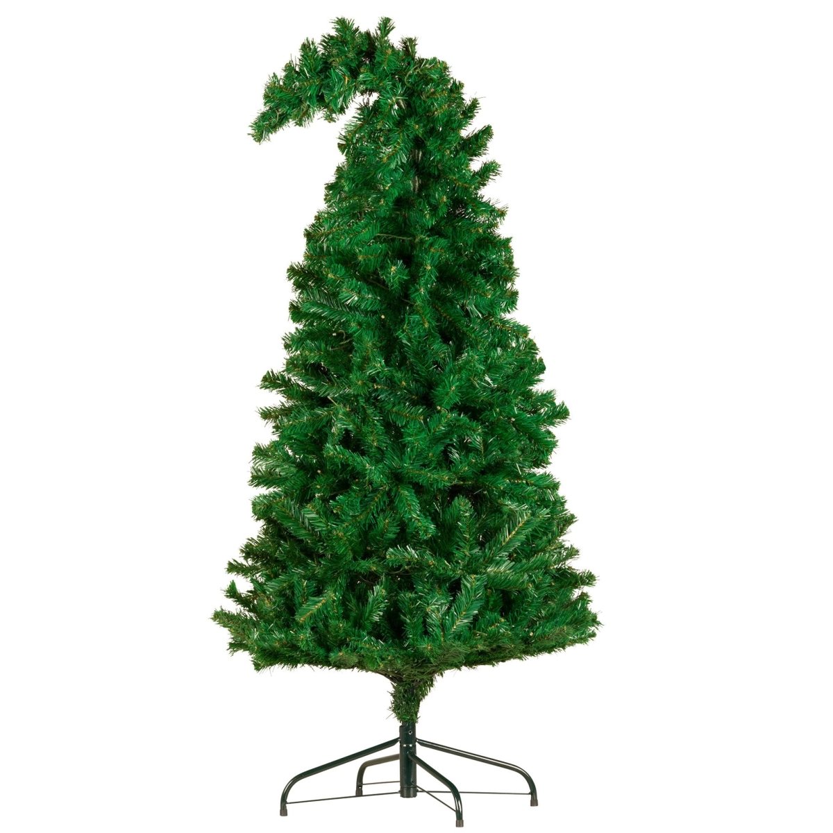 Christabelle Bad Santa 1.2m Curved Multicolour Pre - Lit Christmas Tree with 550 Tips