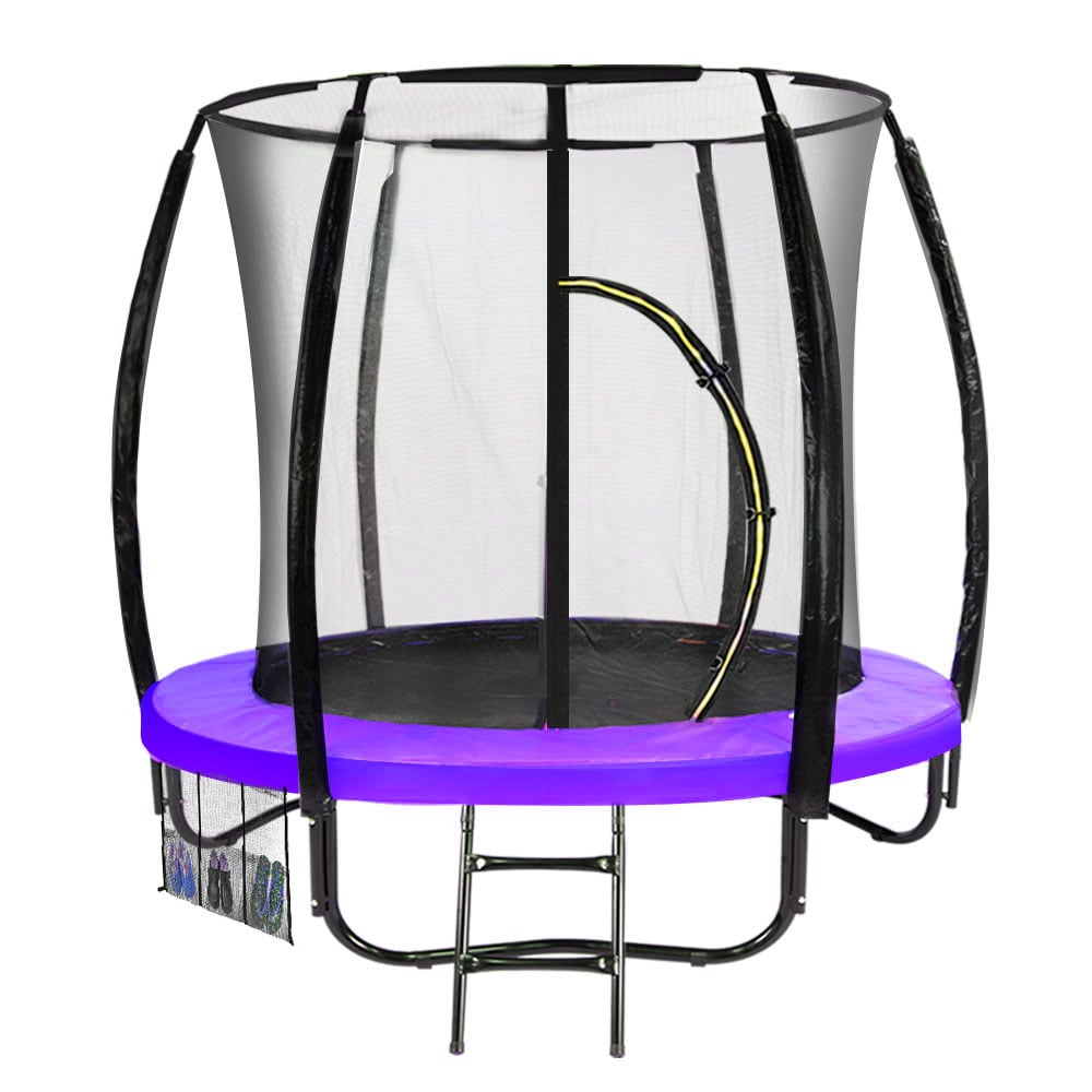 Kahuna Classic 6ft Trampoline Round Outdoor Free Safety Net Spring Pad Cover Mat Purple - 0787099083915 Toy Chest Australia 1