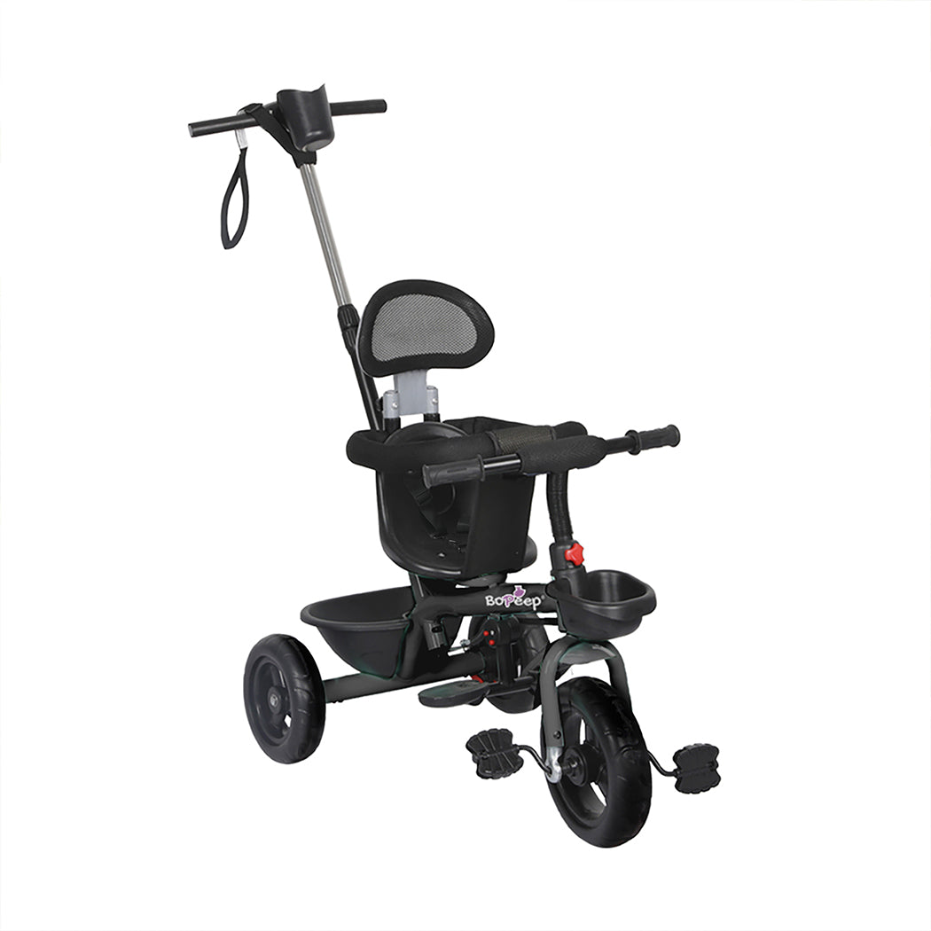 BoPeep Kids Tricycle Ride On Trike Toddler Black-1942353262577586176