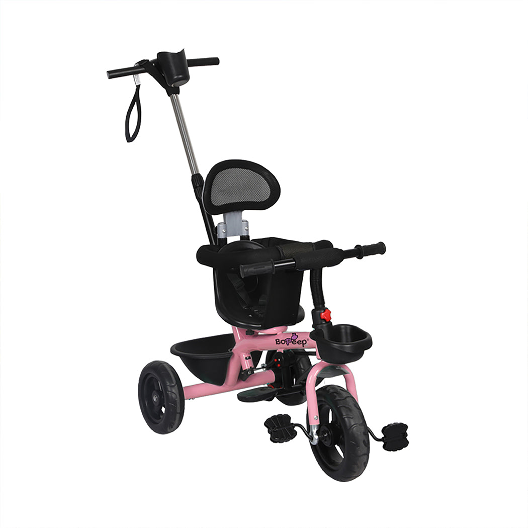 BoPeep Kids Tricycle Ride On Trike Toddler Pink-1942353263001210880