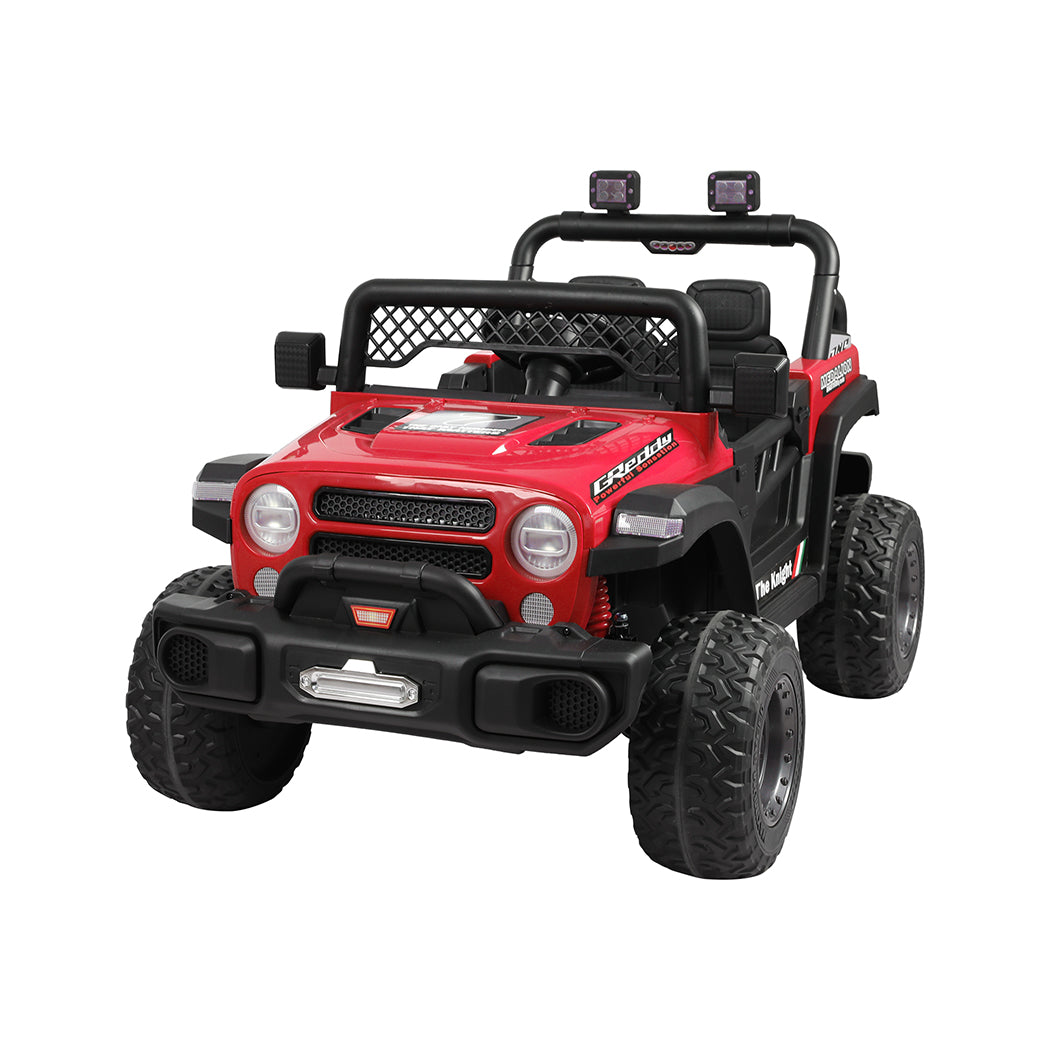 BoPeep Kids Ride On Car Electric Jeep Red-1942353272929128449