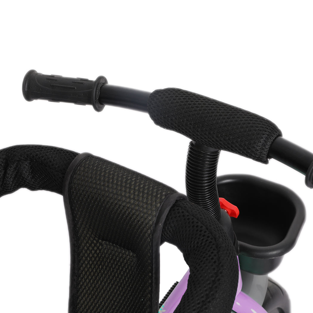 BoPeep Kids Tricycle Ride On Trike Toddler Purple-1942353263185760259