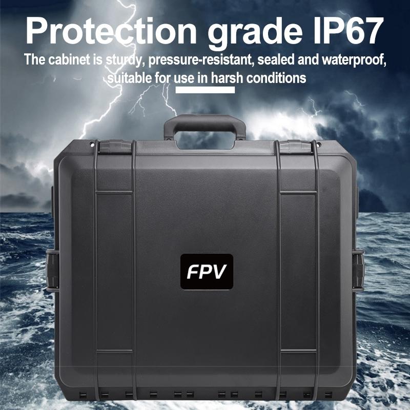 Portable Aluminum Alloy Suitcase For Dji Fpv Travel And Carrying