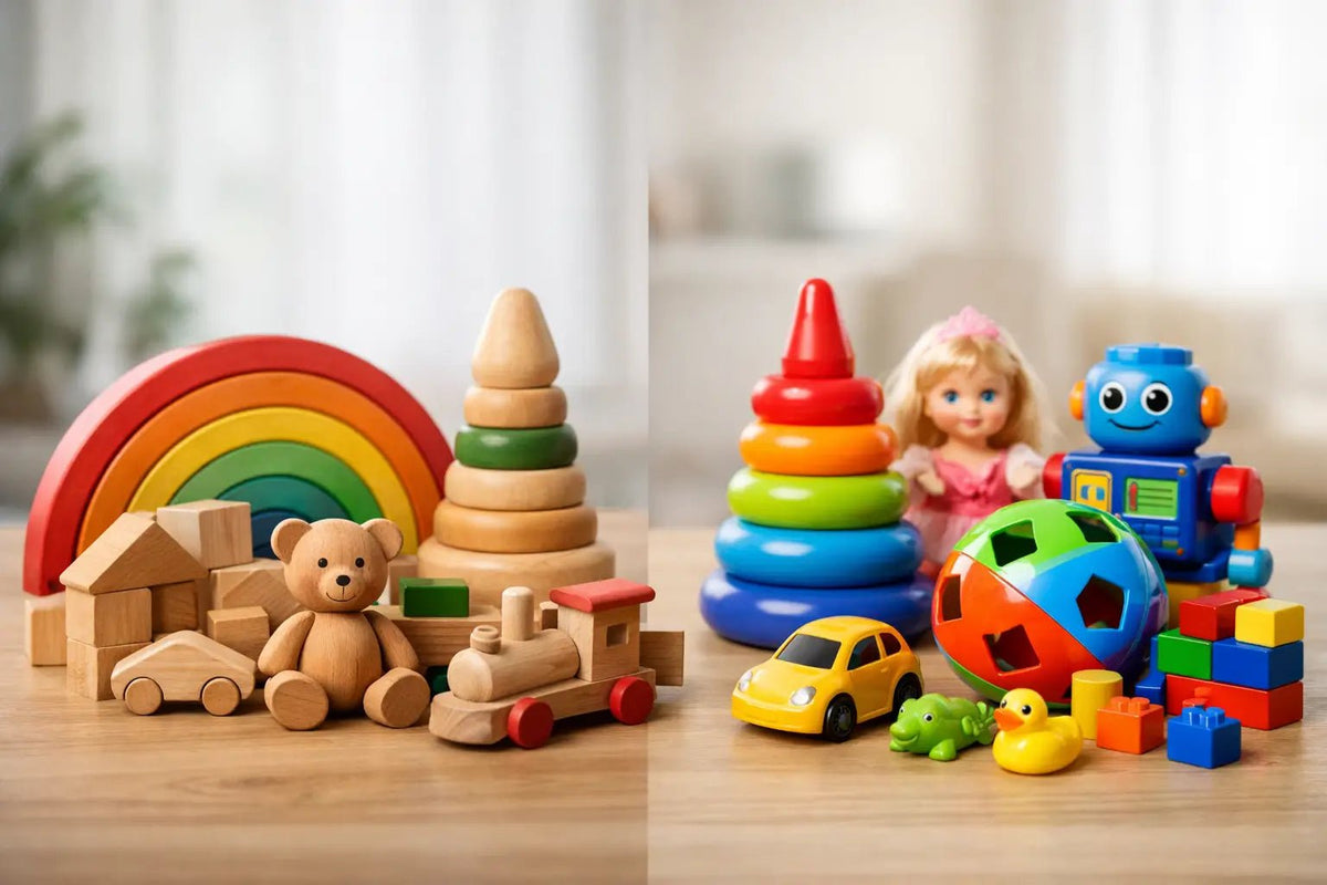 Wooden Toys vs Plastic: What Suits Your Child? - Toy Chest Australia