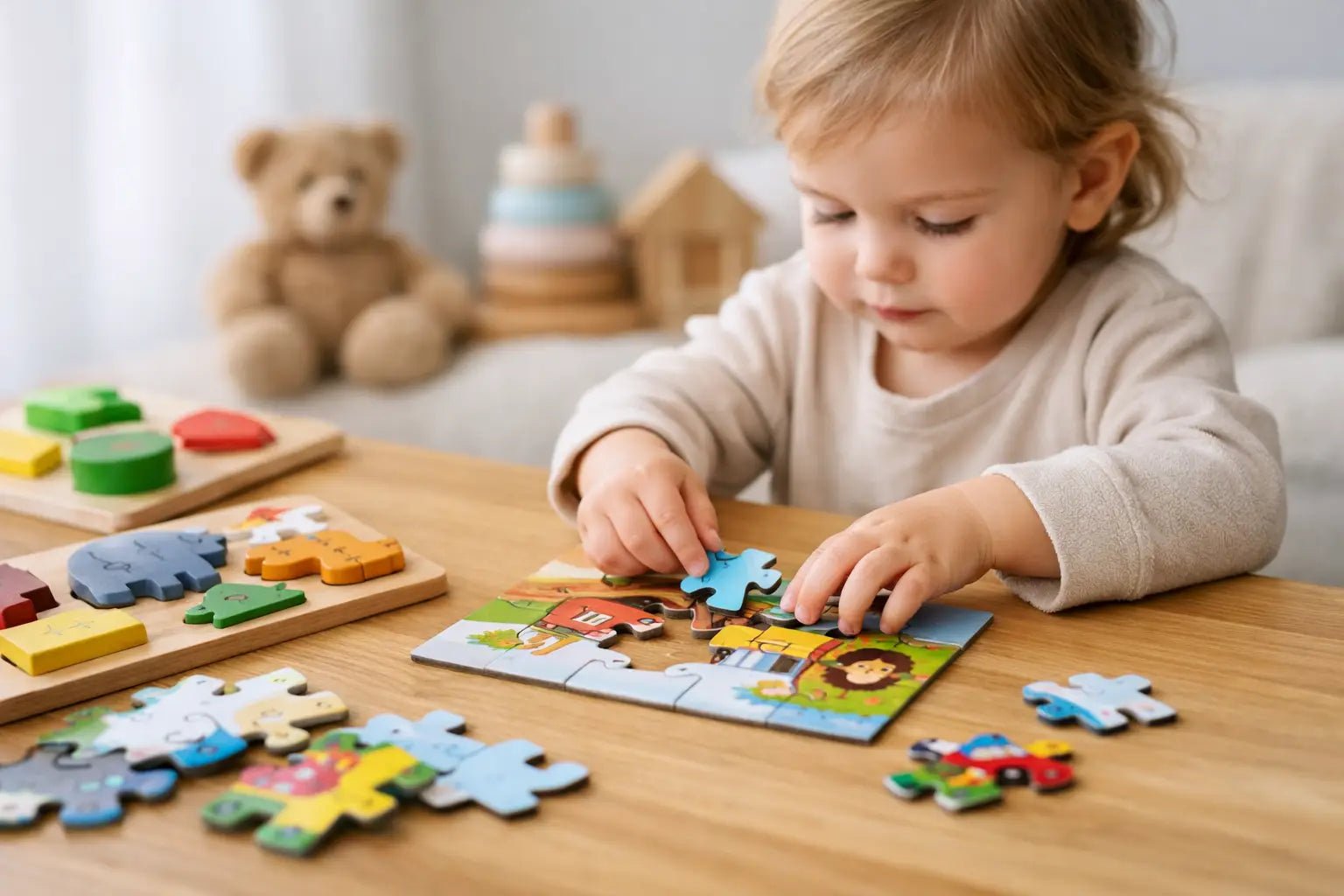 How to Choose First Puzzle for Your Child - Toy Chest Australia