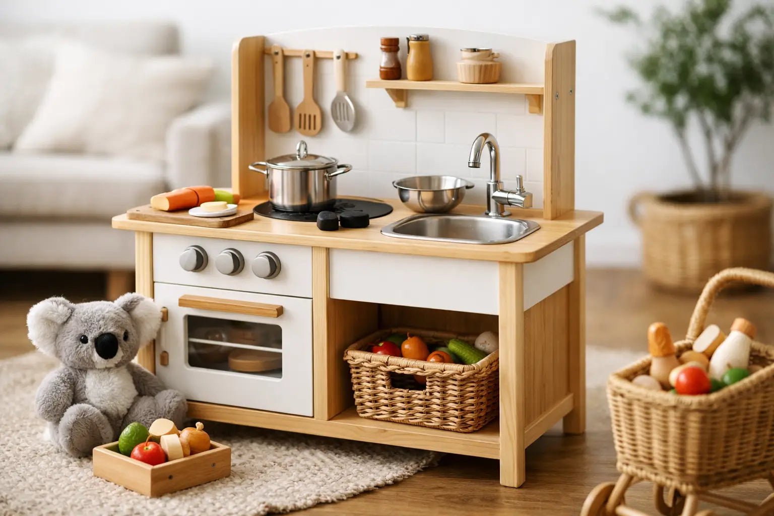 Wooden Toy Kitchen Review for Aussie Families - Toy Chest Australia