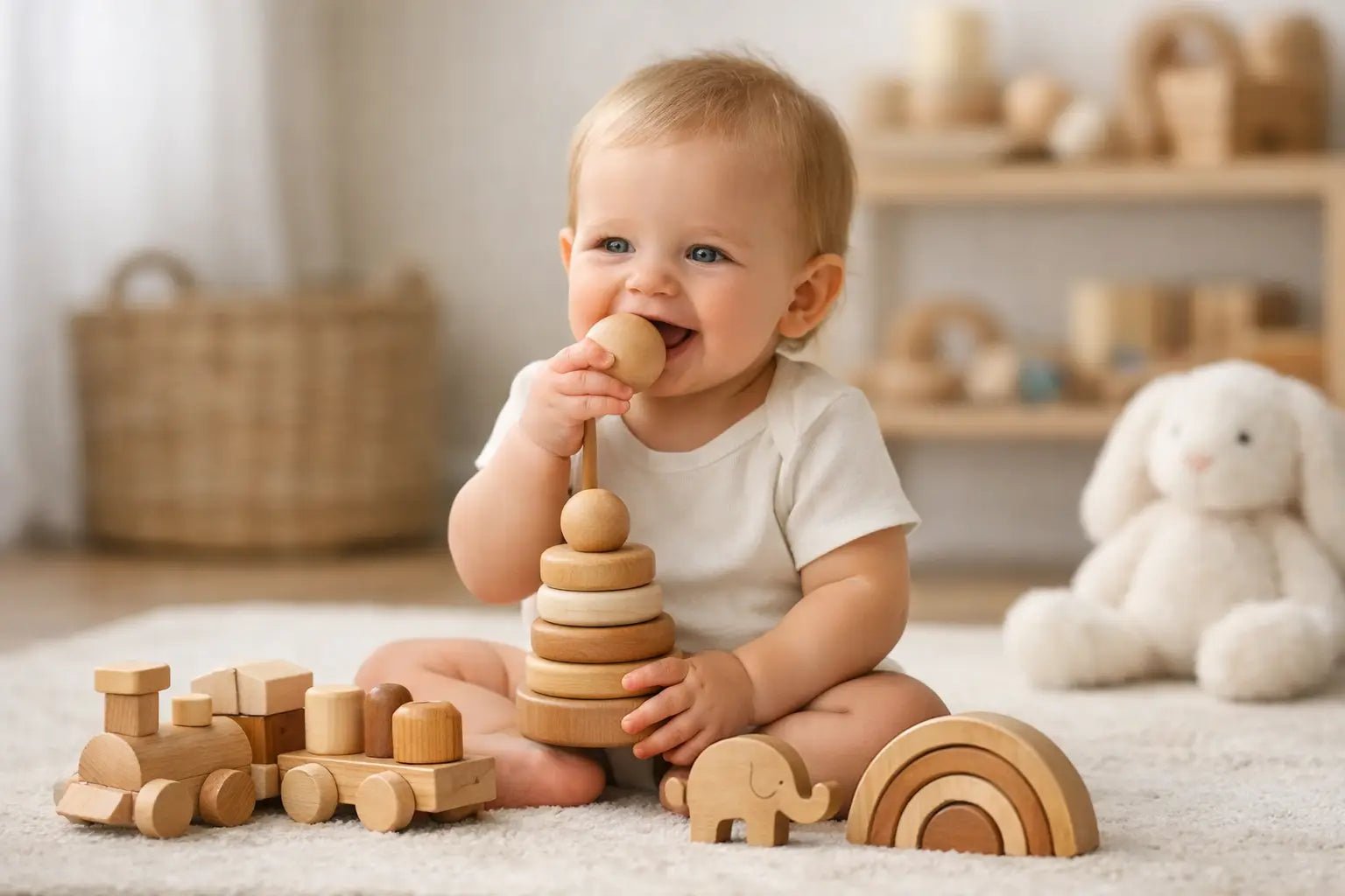 Are Wooden Toys Better for Babies? - Toy Chest Australia