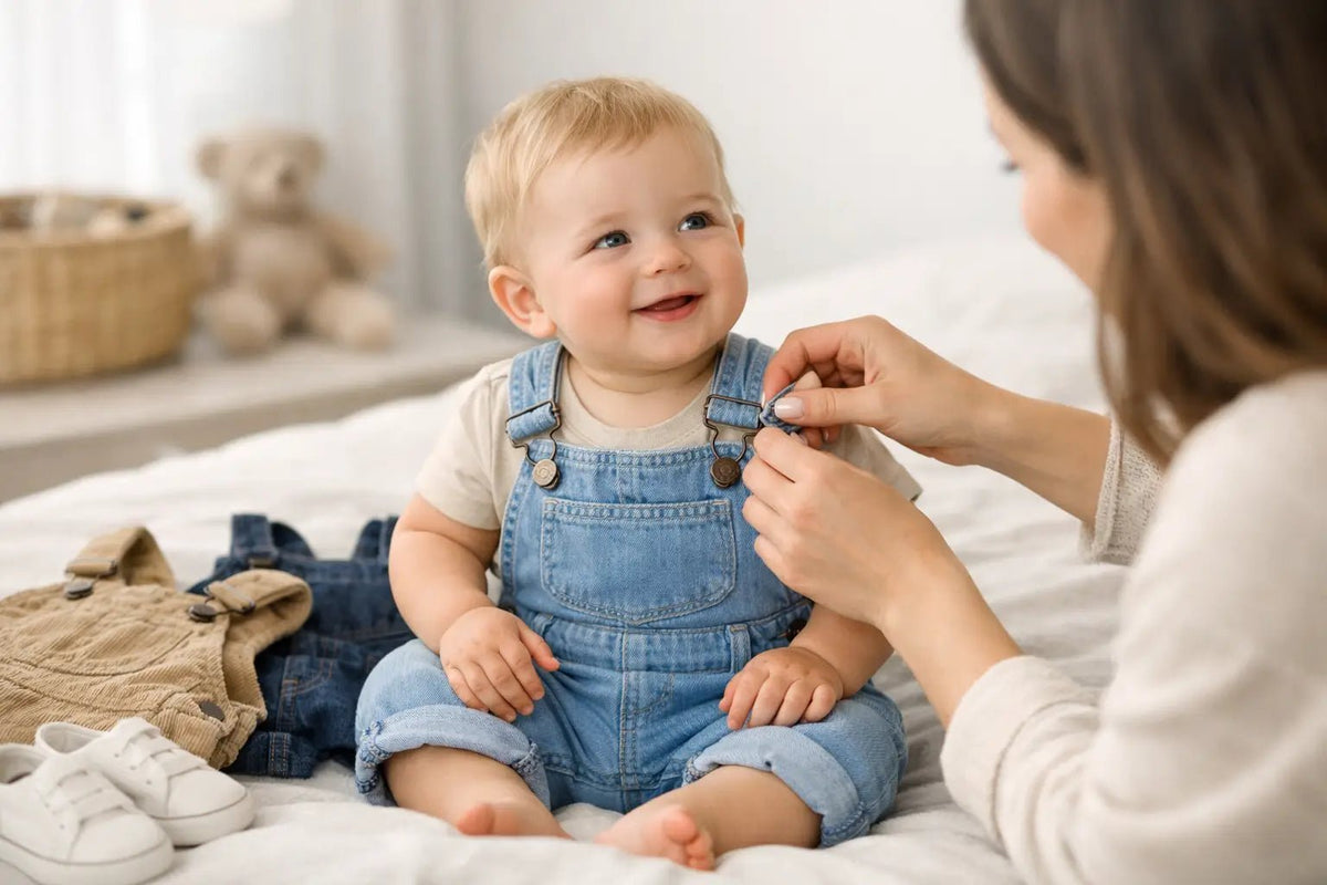 How to Choose Baby Overalls That Fit Well - Toy Chest Australia