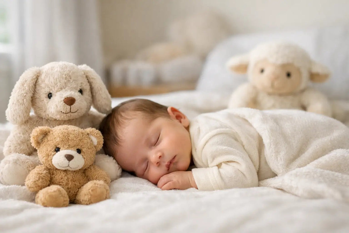Are Plush Toys Safe for Newborns? What to Know - Toy Chest Australia