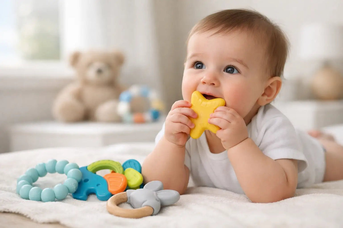 When Should Babies Use Teething Toys Safely? - Toy Chest Australia