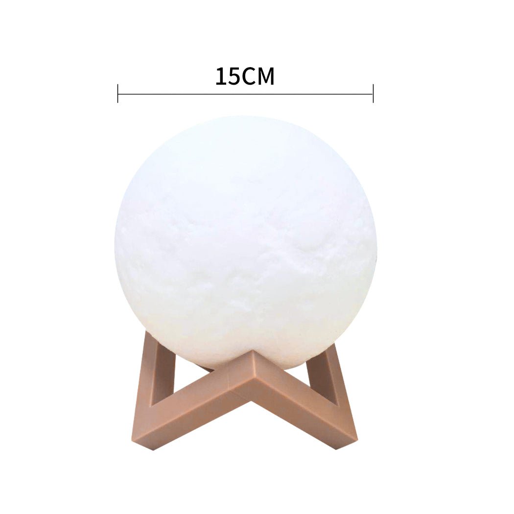 3D Magical Moon Lamp USB LED Night Light Small - '9356877048685 Toy Chest Australia 2