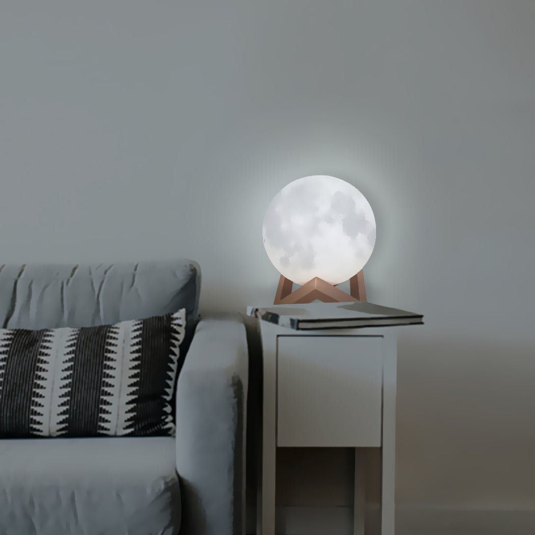 3D Magical Moon Lamp USB LED Night Light Small - '9356877048685 Toy Chest Australia 7