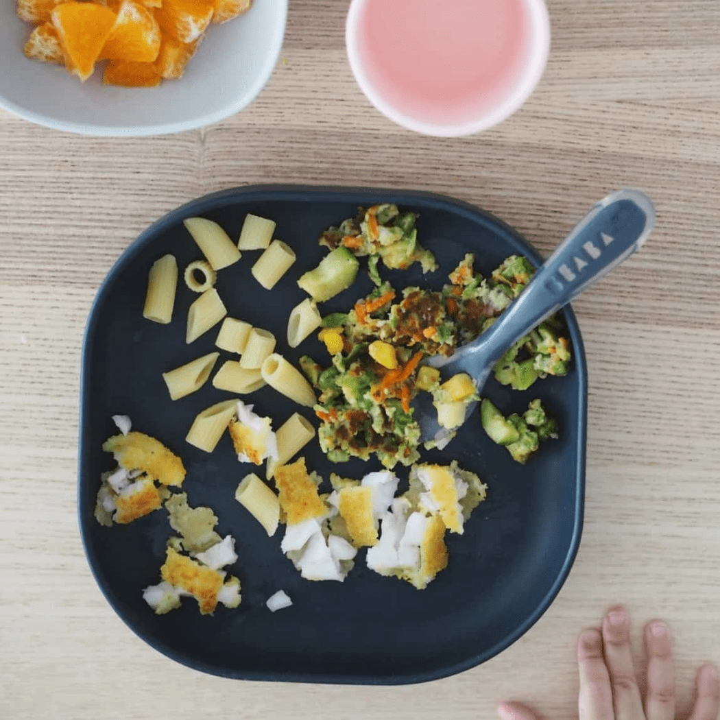 Beaba Silicone Suction Meal Set - Navy - '3384349135065 Toy Chest Australia 4
