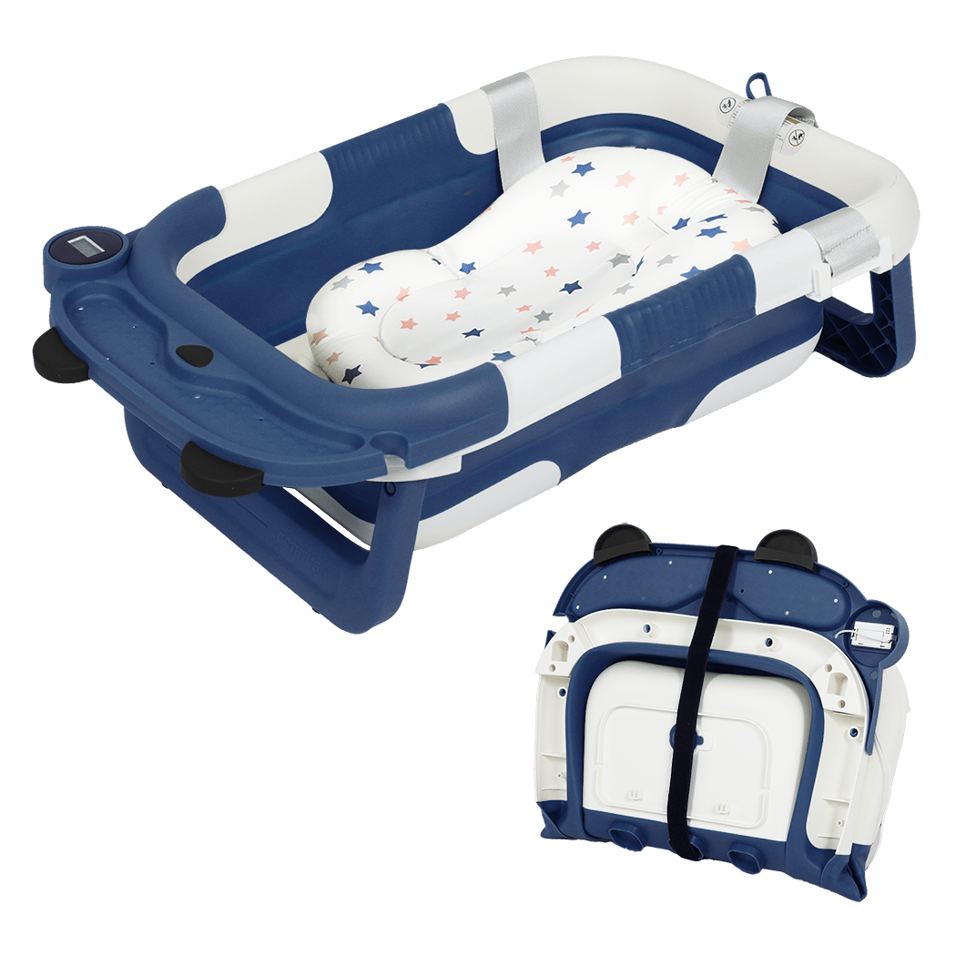 Bopeep Foldable Baby Bathtub 0 - 15months Blue - '9356877208171 Toy Chest Australia 7