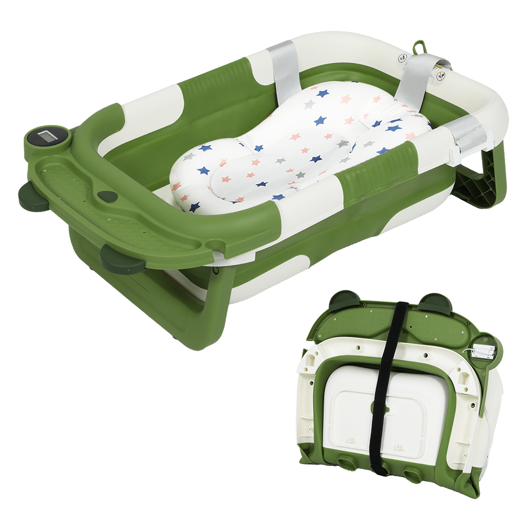 Bopeep Foldable Baby Bathtub 0 - 15months Green - '9356877208195 Toy Chest Australia 8