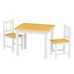 Bopeep Kids Table and Chairs Set Wooden 3PCS Study Play - '9356877208287 Toy Chest Australia 8