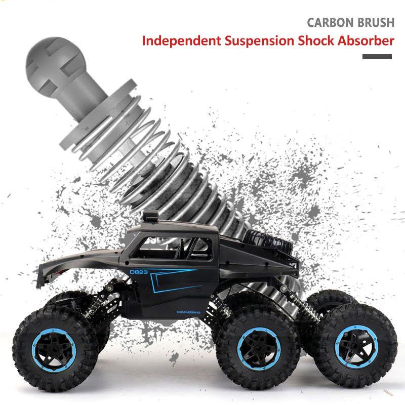 6Wd 2.4G Rc Off-Road Car - 1 12 Scale