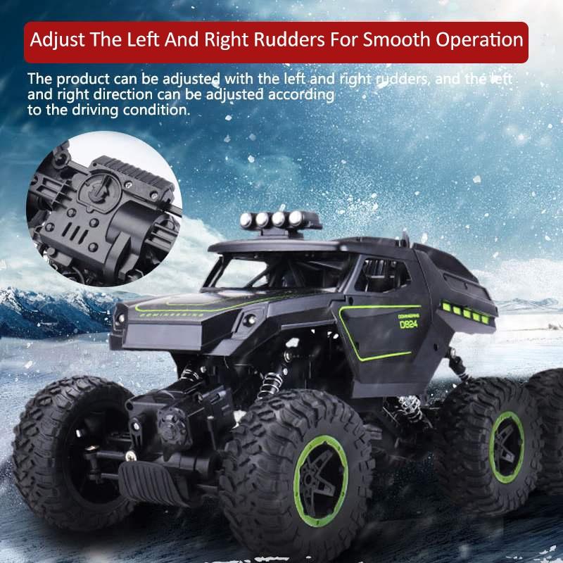 6Wd 2.4G Rc Off-Road Car - 1 12 Scale
