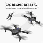 Foldable 4K Rc Quadcopter With Dual Hd Camera - Black - 1 Toy Chest Australia 4