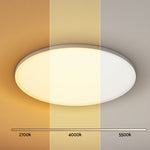 Leier Ceiling Light LED Round 46W Ultra - THIN 5CM Oyster Lamp Modern Cool/Warm