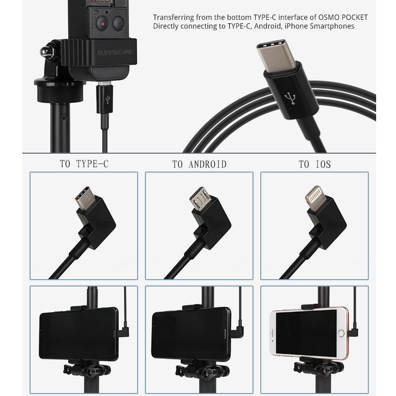 1M Type C Cable For Dji Pocket - Durable And Compact - 1 Toy Chest Australia 4