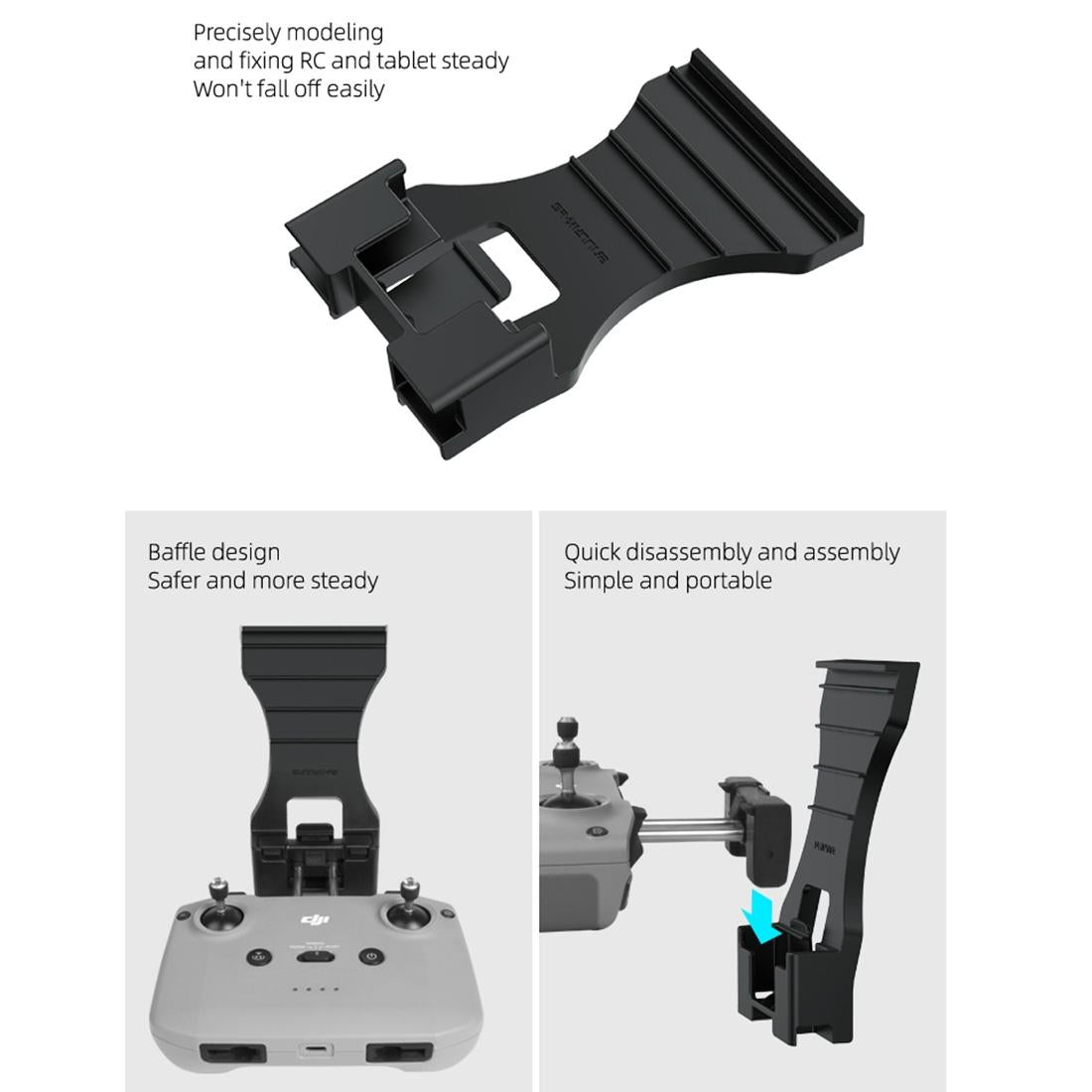 Remote Control Plate Extension Bracket For Dji Mavic Air 2