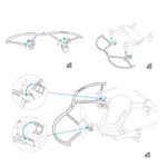 Lightweight Led Propeller Guard For Dji Mavic Air