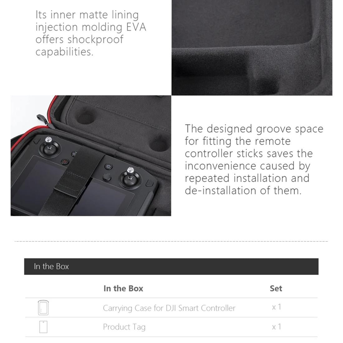 Portable Remote Control Bag For Dji Mavic 2 With Screen - 1 Toy Chest Australia 6