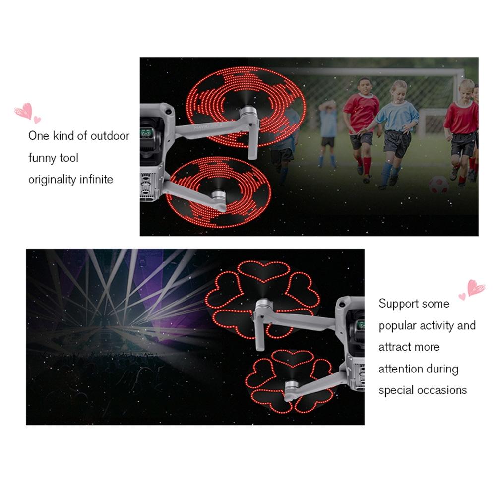 Foldable Led Propellers For Dji Mavic Air 2 - Editable Word Lamp - 1 Pair - 1 Toy Chest Australia 3