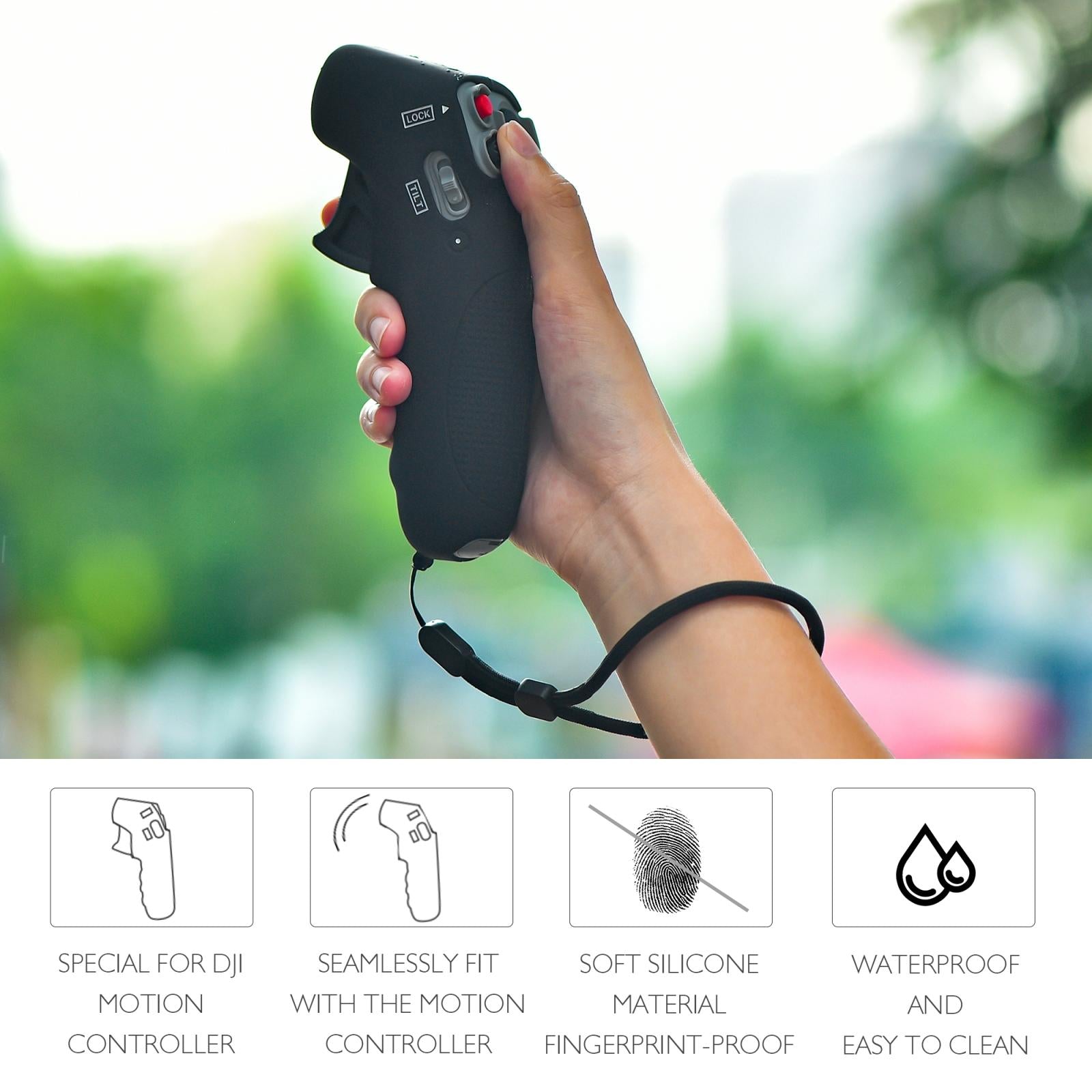 Shockproof Silicone Case For Dji Fpv Rocker - Anti - Scratch - 1 Toy Chest Australia 7