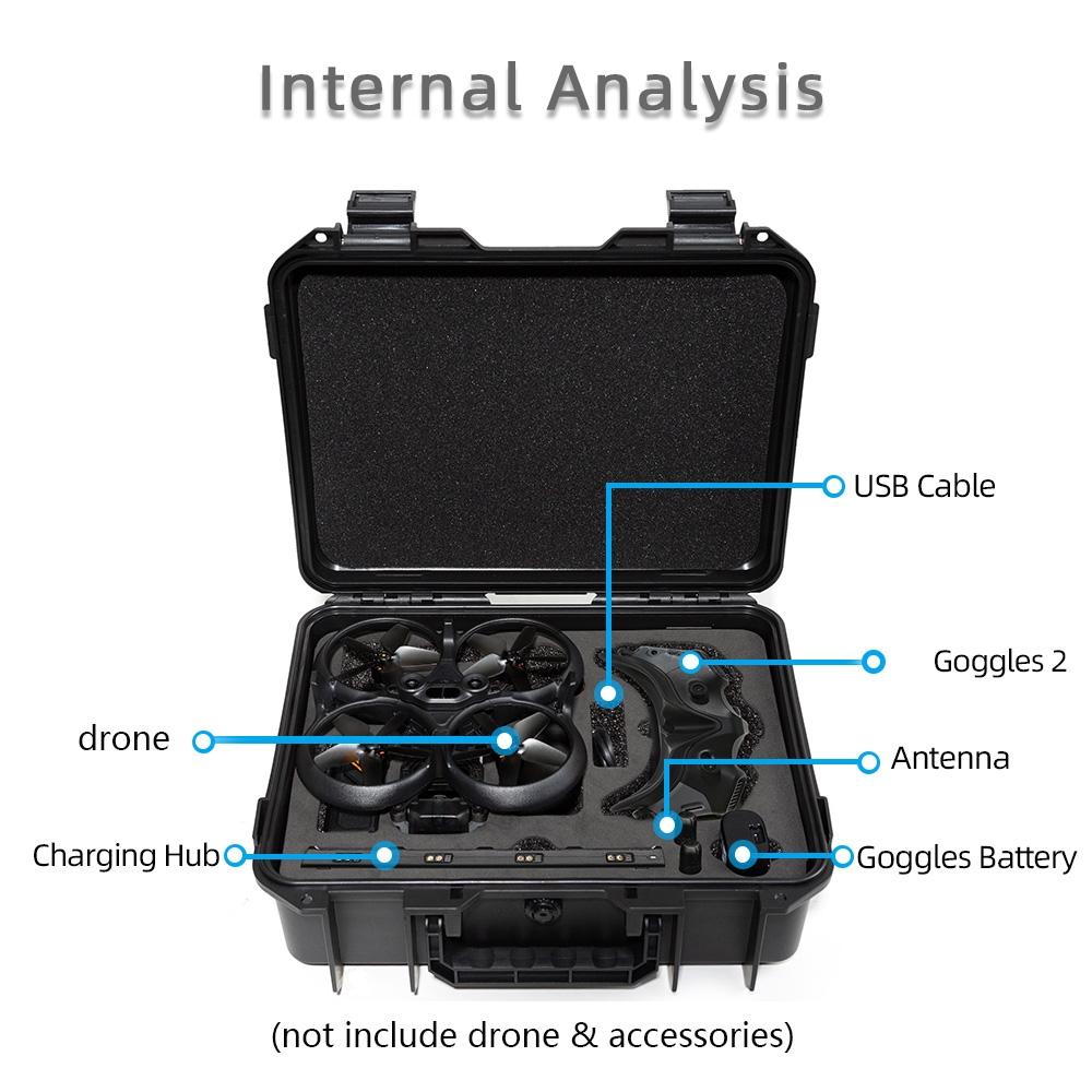 Durable Case For Dji Avata / Goggles 2 Pro - Perfect For Travel - 1 Toy Chest Australia 5