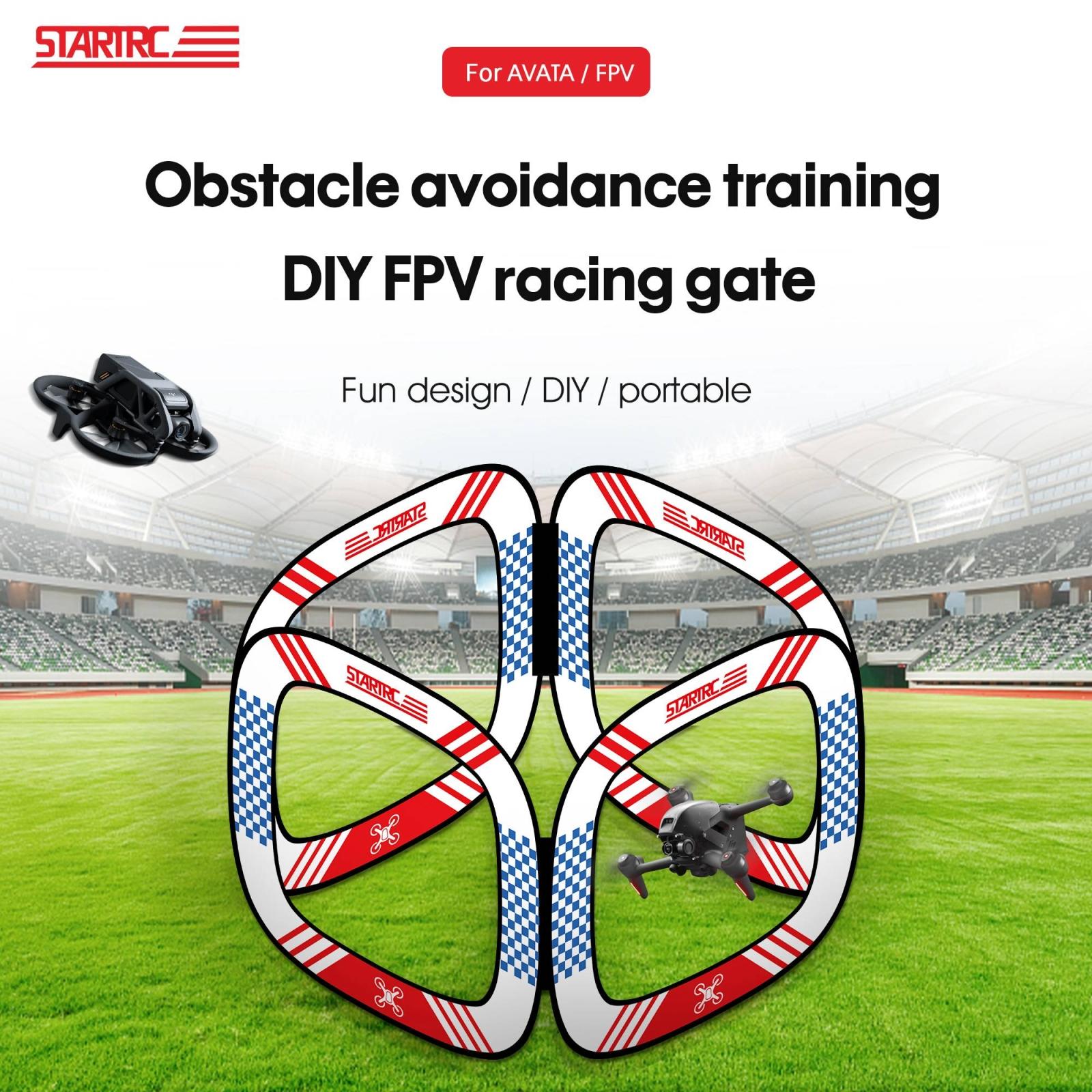 5 - In - 1 Drone Obstacle Course With Gate And Gantry - 1 Toy Chest Australia 1