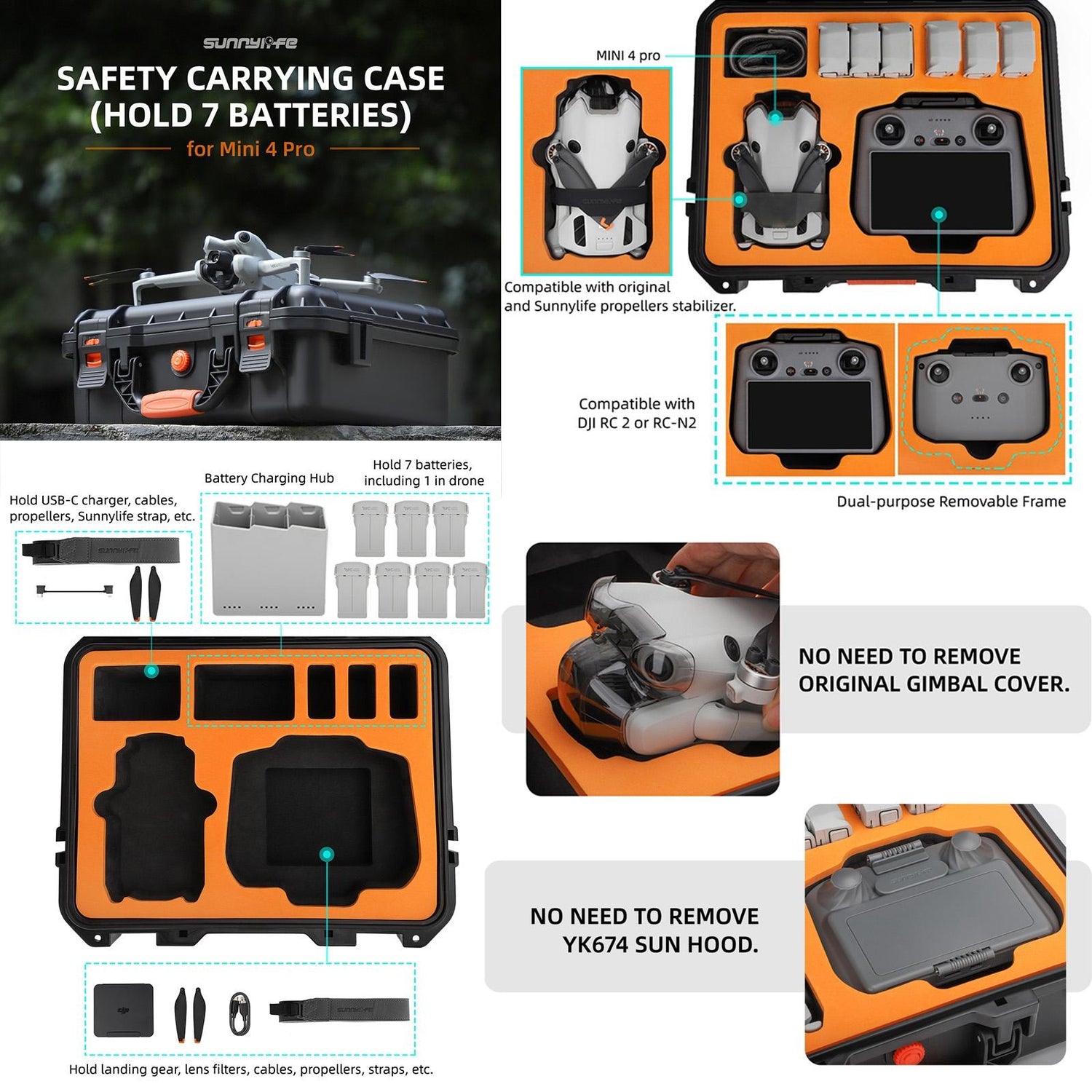 Waterproof Hard Travel Case For Safe Carrying - 1 Toy Chest Australia 2