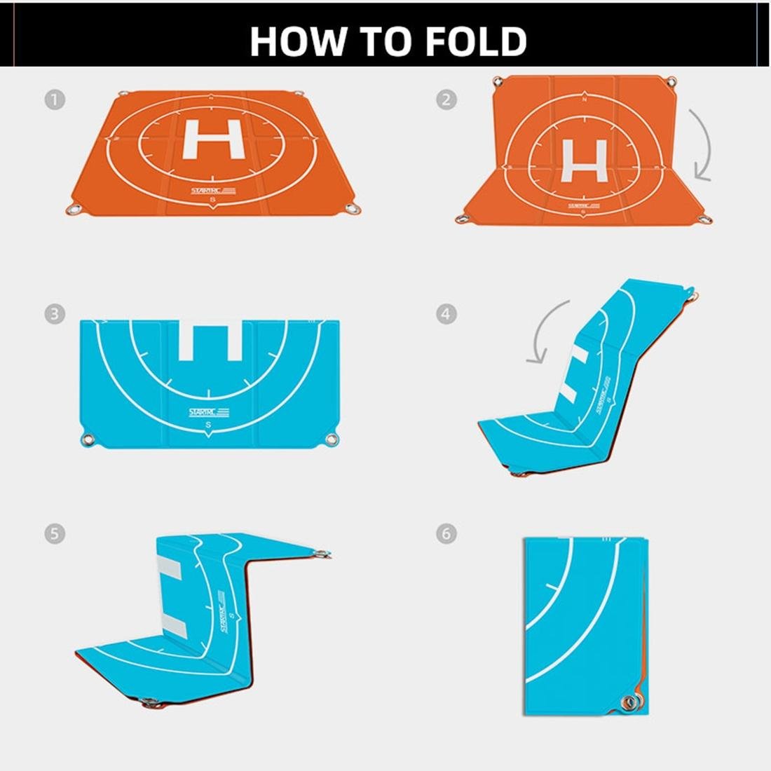 Foldable Landing Pad For Dji Fpv Mini 2 Mavic Air 2 And Air 2S - 1 Toy Chest Australia 7