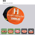 Portable Landing Pad For Dji Mavic Mini / Air 2 Drones - Fast Fold 56Cm