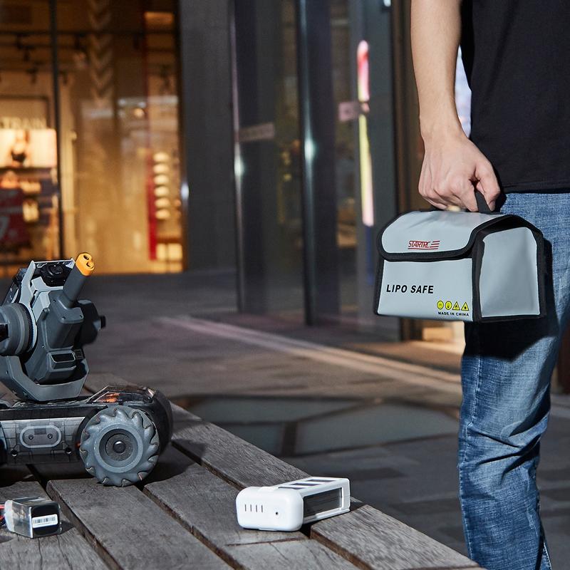 Flame Retardant Lithium Battery Storage Bag For Dji Mavic Mini - 1 Toy Chest Australia 3
