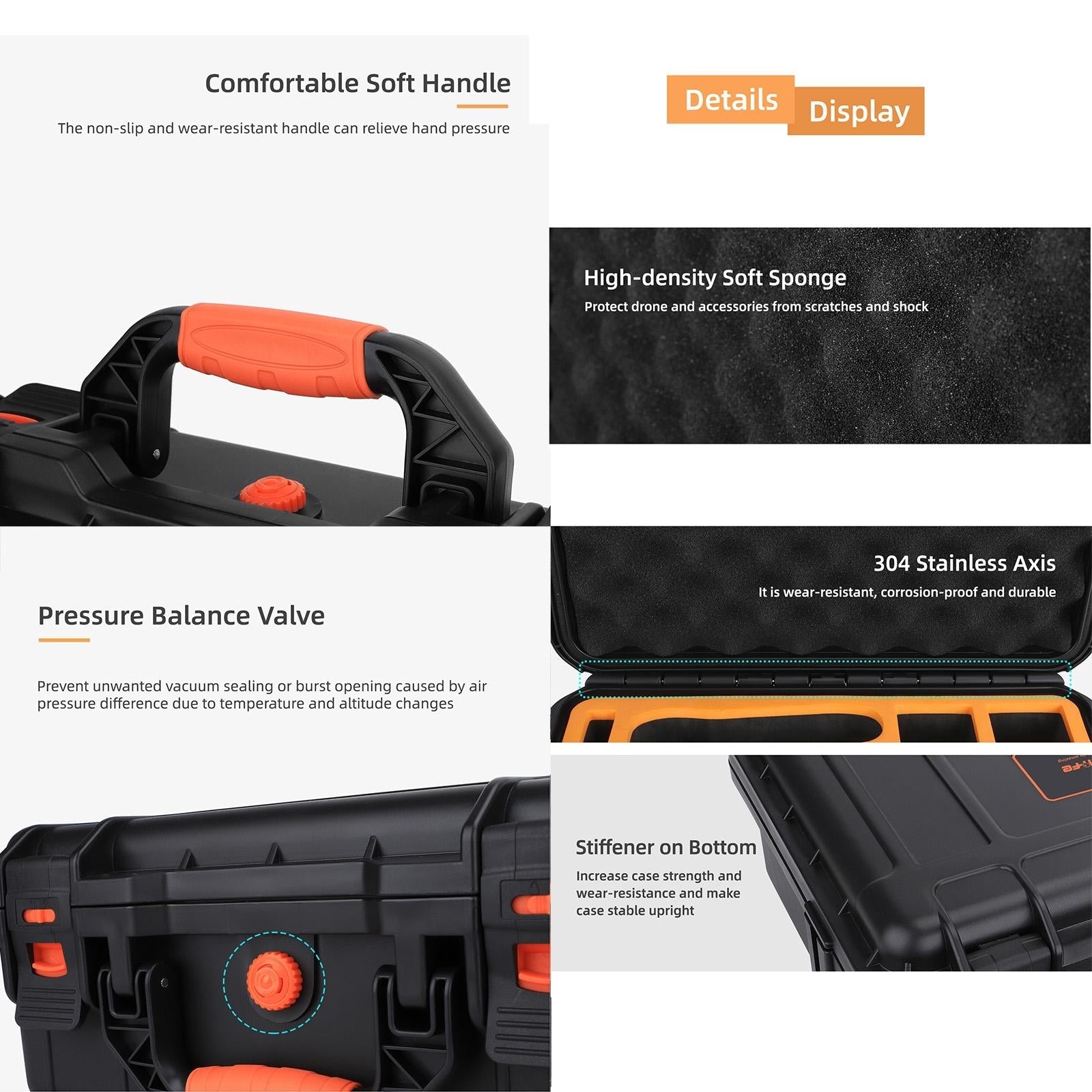 Waterproof Shockproof Carry Case For Dji Avata - Upgraded - 1 Toy Chest Australia 6