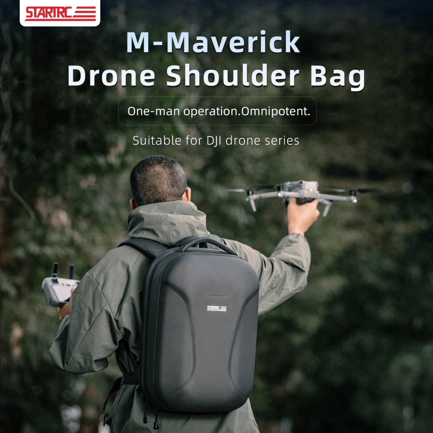 Waterproof Hard Shell Shoulder Bag Backpack For Dji Mavic 3 Pro / Classic No Code - 1 Toy Chest Australia 1