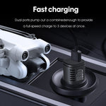 2 - In - 1 Car Charger For Dji Mavic Mini / 3 Pro With Battery And Remote Control - 1 Toy Chest Australia 4