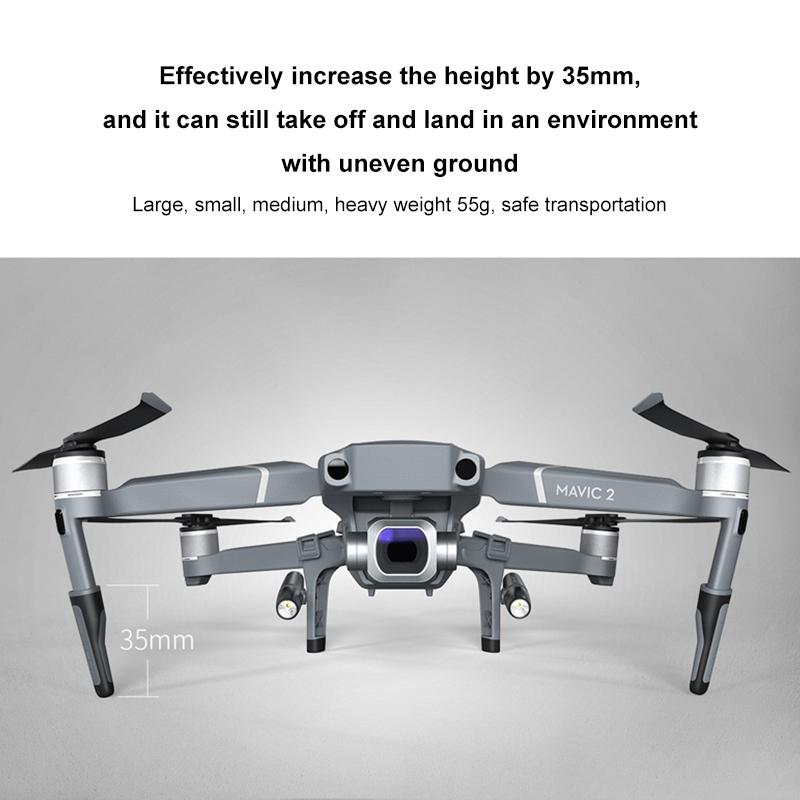 High Stand For Dji Mavic 2 Led Night Flight Light With Shock Absorption Landing - 1 Toy Chest Australia 2
