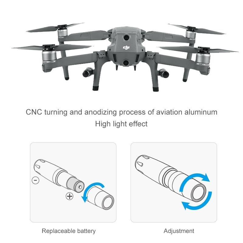 High Stand For Dji Mavic 2 Led Night Flight Light With Shock Absorption Landing - 1 Toy Chest Australia 6