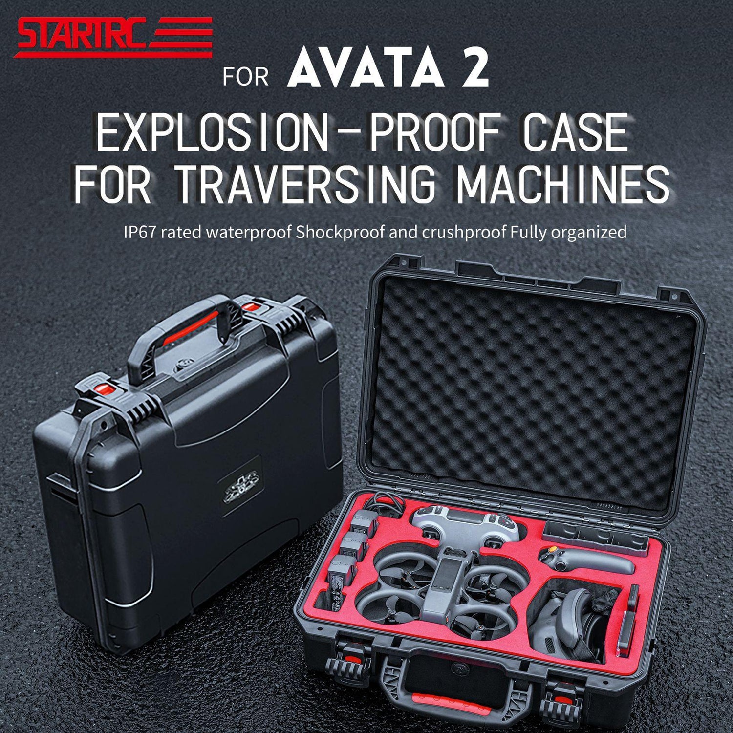 Waterproof Shockproof M2 Suitcase Box - Abs Material - 1 Toy Chest Australia 1