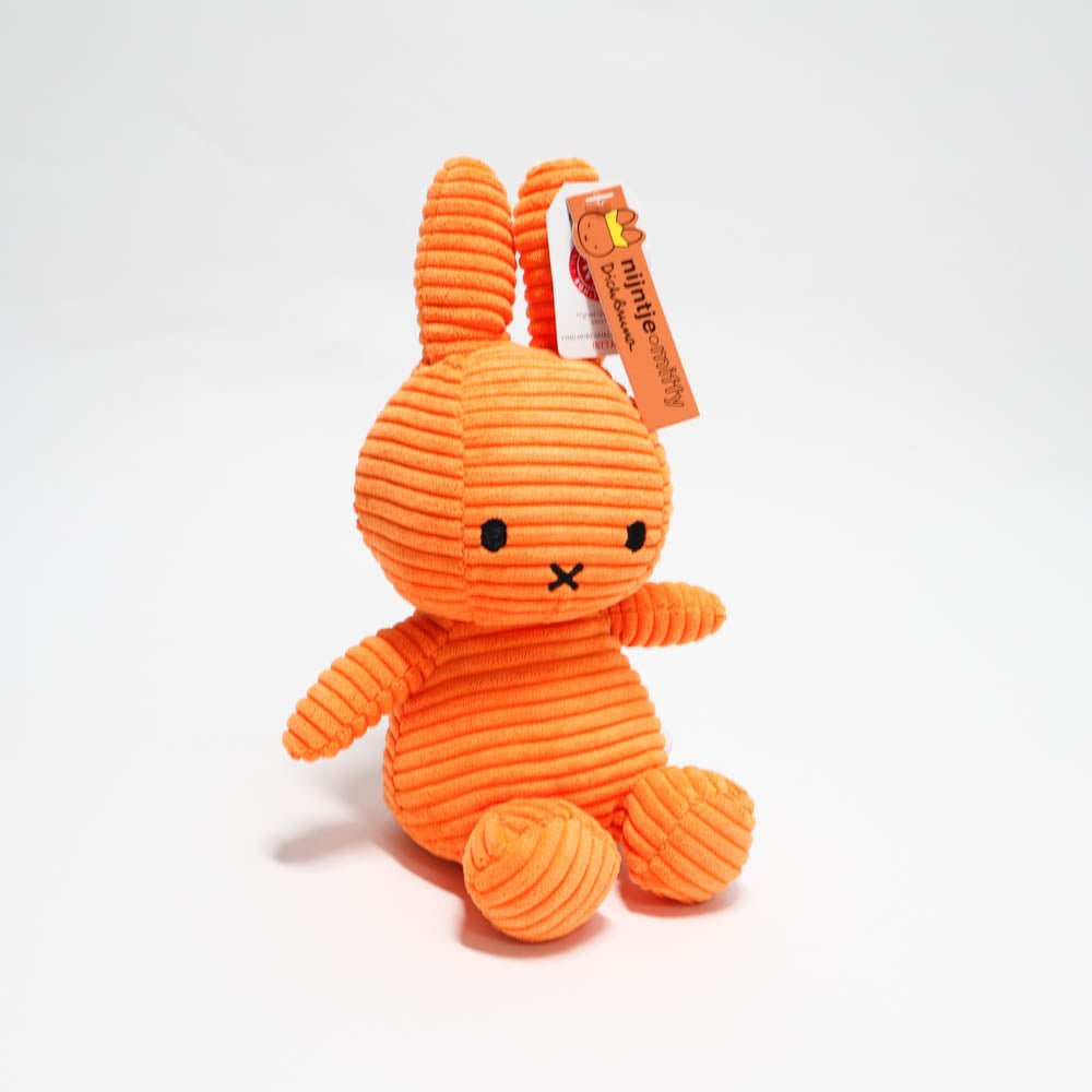 MIFFY SITTING CORDUROY ORANGE 23 CM - 8.72E+12 Toy Chest Australia 1