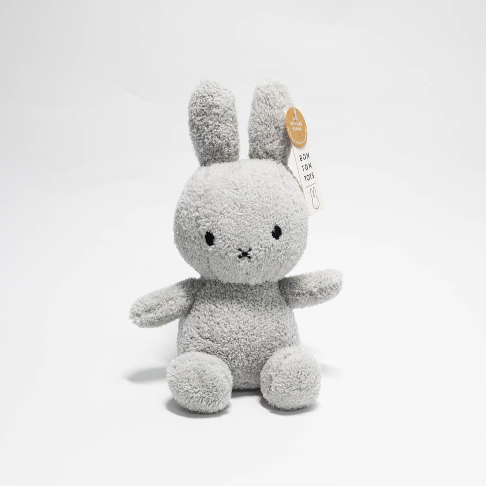 Miffy Sitting Terry Light Grey 23cm - 8.72E+12 Toy Chest Australia 2